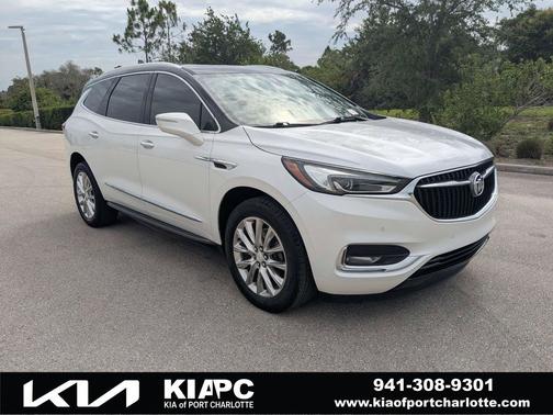 White Frost Tricoat 2020 Buick Enclave FWD Premium