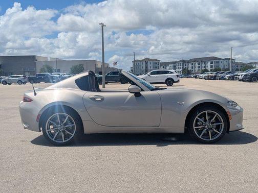 Platinum Quartz Metallic 2023 Mazda MX-5 Miata RF Grand Touring