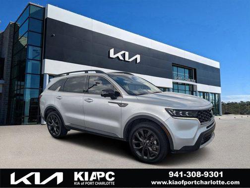 Sparkling Silver 2021 Kia Sorento SX