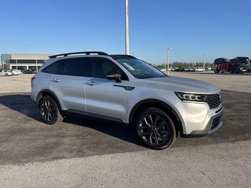 Sparkling Silver 2021 Kia Sorento SX