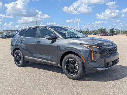 Gravity Gray 2026 Kia Sportage Hybrid EX