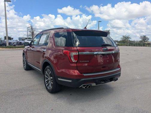 Ruby Red Metallic 2018 Ford Explorer Platinum
