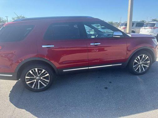 Ruby Red Metallic 2018 Ford Explorer Platinum