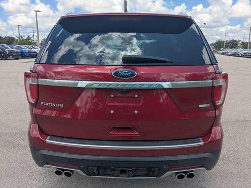 Ruby Red Metallic 2018 Ford Explorer Platinum