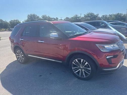 Ruby Red Metallic 2018 Ford Explorer Platinum