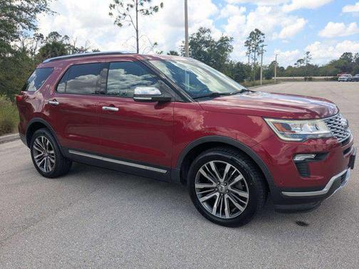 Ruby Red Metallic 2018 Ford Explorer Platinum