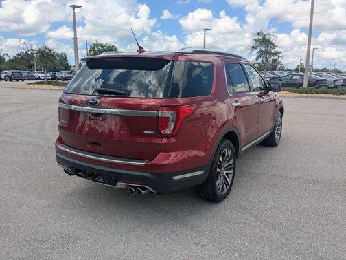 Ruby Red Metallic 2018 Ford Explorer Platinum