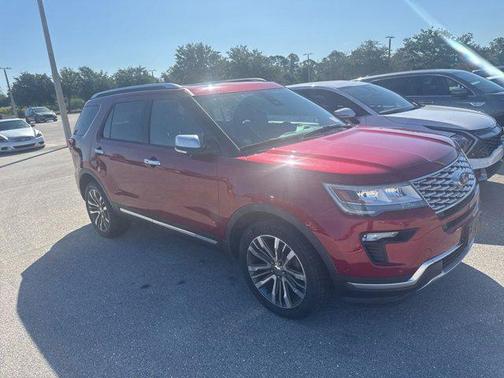 Ruby Red Metallic 2018 Ford Explorer Platinum