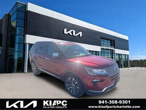 Ruby Red Metallic 2018 Ford Explorer Platinum