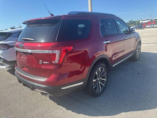 Ruby Red Metallic 2018 Ford Explorer Platinum