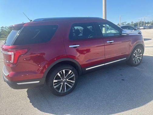 Ruby Red Metallic 2018 Ford Explorer Platinum