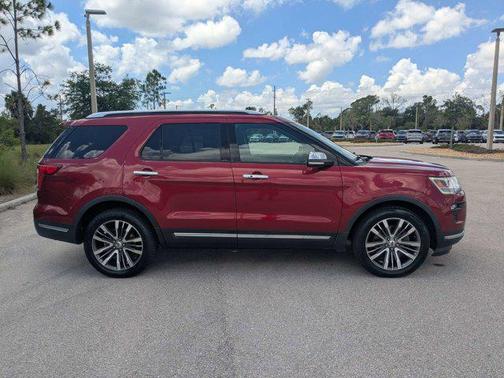 Ruby Red Metallic 2018 Ford Explorer Platinum