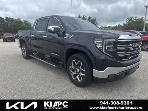 Titanium Rush Metallic 2022 GMC Sierra 1500 SLT