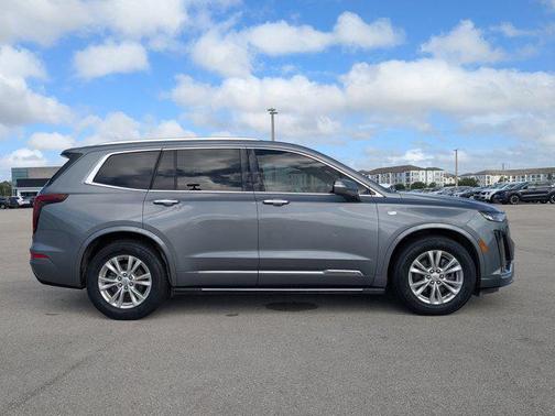 Satin Steel Metallic 2021 Cadillac XT6 Luxury FWD