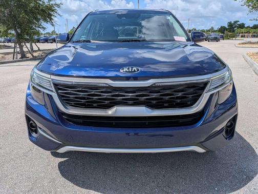 Dark Ocean Blue 2021 Kia Seltos EX