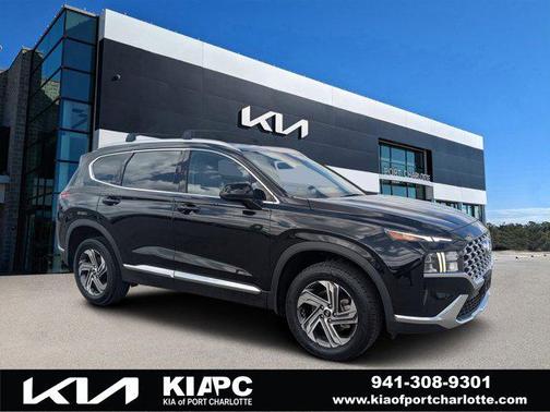 Twilight Black 2022 Hyundai SANTA FE SEL 2.4