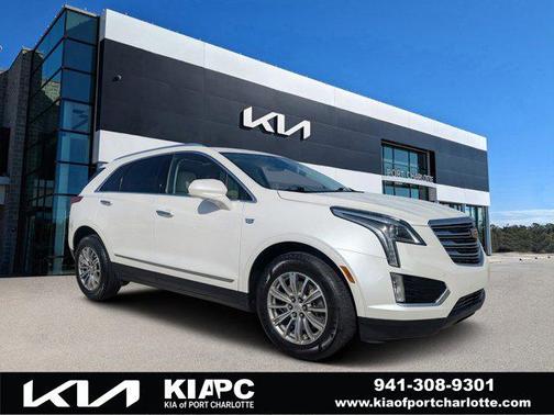 Crystal White Tricoat 2018 Cadillac XT5 Luxury