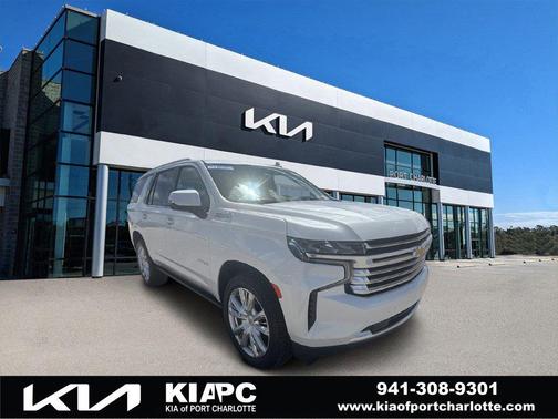 Iridescent Pearl Tricoat 2021 Chevrolet Tahoe 4WD High Country