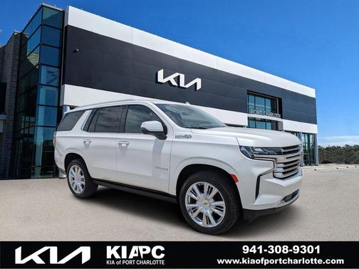 Iridescent Pearl Tricoat 2021 Chevrolet Tahoe 4WD High Country