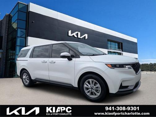 Snow White Pearl 2024 Kia Carnival LX