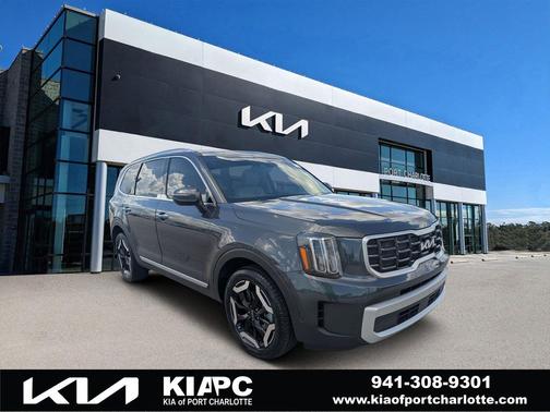 Gravity Gray 2024 Kia Telluride S
