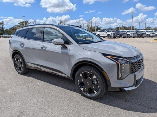 Wolf Gray 2026 Kia Sportage Hybrid SX-Prestige