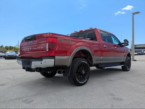 Rapid Red Metallic Tinted Clearcoat 2020 Ford F-250 Lariat