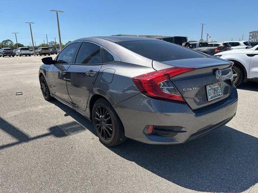 Modern Steel Metallic 2016 Honda Civic LX