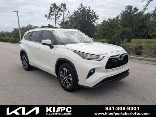 Blizzard Pearl 2020 Toyota Highlander XLE