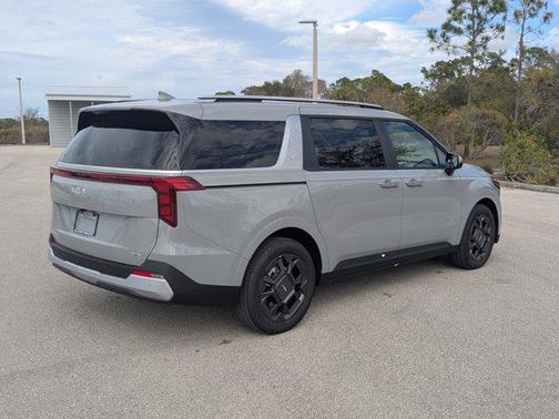 Ceramic Silver 2026 Kia Carnival Hybrid EX