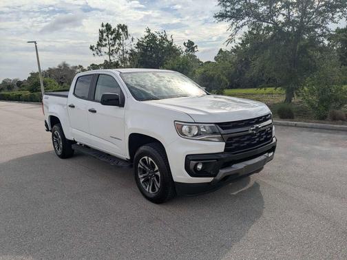 Summit White 2021 Chevrolet Colorado Z71