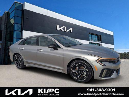 Steel Matte Gray 2025 Kia K5 GT-Line
