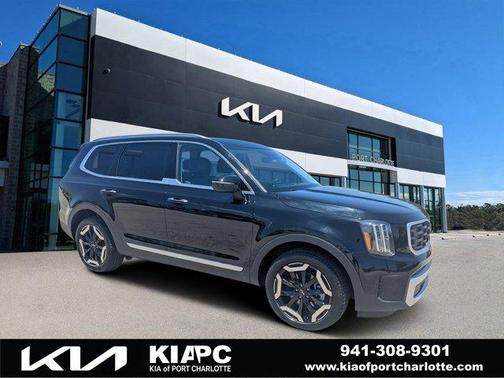 Ebony Black 2025 Kia Telluride S