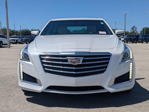 Crystal White Tricoat 2019 Cadillac CTS 3.6L Luxury