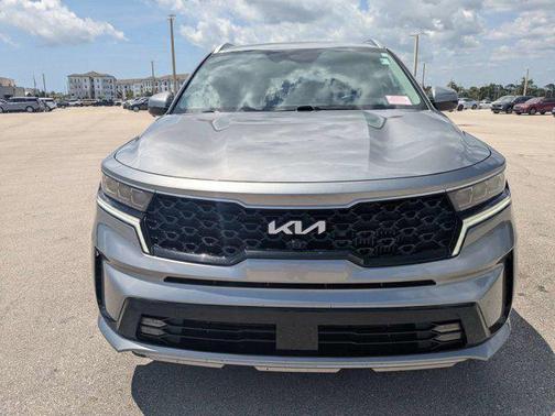 Steel Gray 2023 Kia Sorento Hybrid SX Prestige