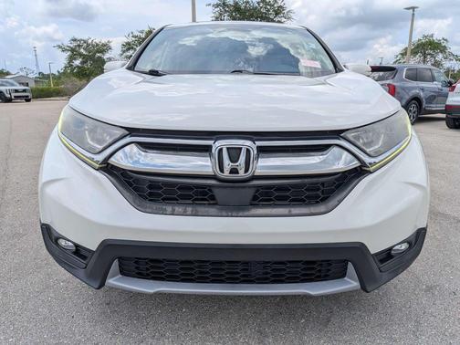 White Diamond Pearl 2018 Honda CR-V EX