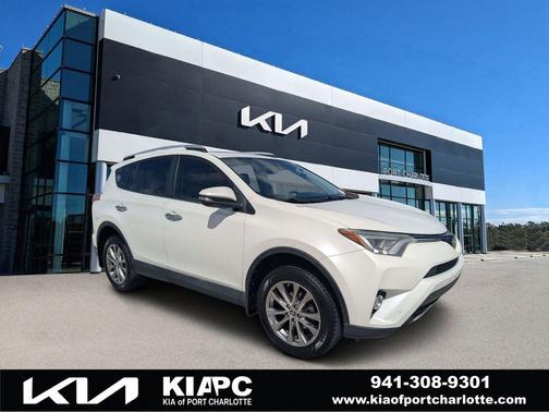 Blizzard Pearl 2016 Toyota RAV4 Limited