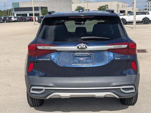Dark Ocean Blue 2021 Kia Seltos EX
