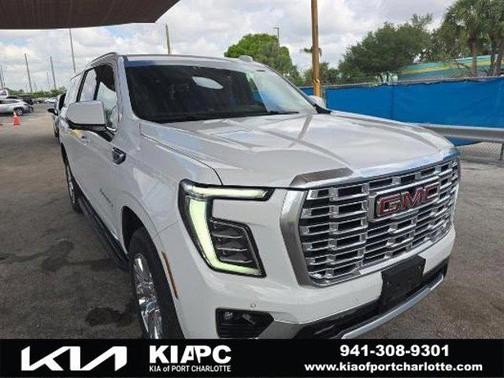 Summit White 2025 GMC Yukon XL Denali