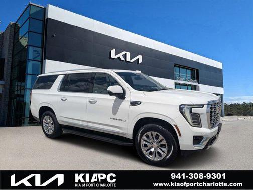 Summit White 2025 GMC Yukon XL Denali