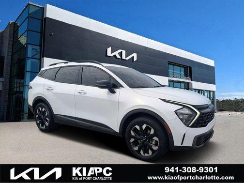 Glacial White Pearl 2023 Kia Sportage X-Line