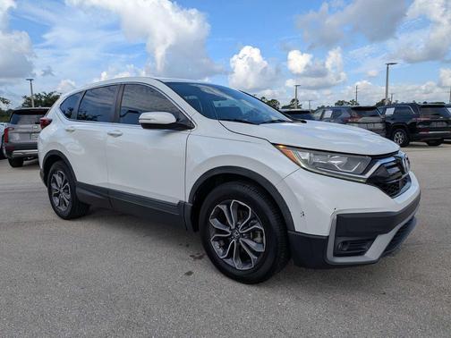 Platinum White Pearl 2022 Honda CR-V 2WD EX-L