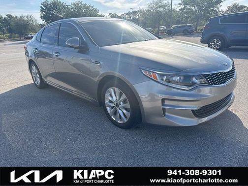 Titanium Silver 2018 Kia Optima EX