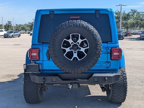 Hydro Blue Pearlcoat 2021 Jeep Wrangler Unlimited Rubicon