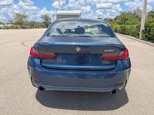 Blue Metallic 2024 BMW 330 330i