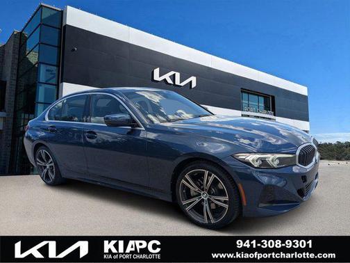 Blue Metallic 2024 BMW 330 330i