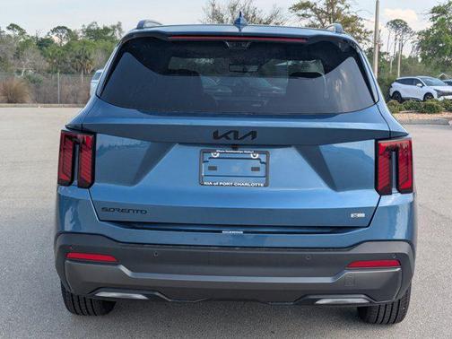Mineral Blue 2026 Kia Sorento Hybrid SX Prestige