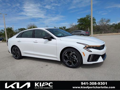 Snow White Pearl 2026 Kia K5 GT-Line FWD