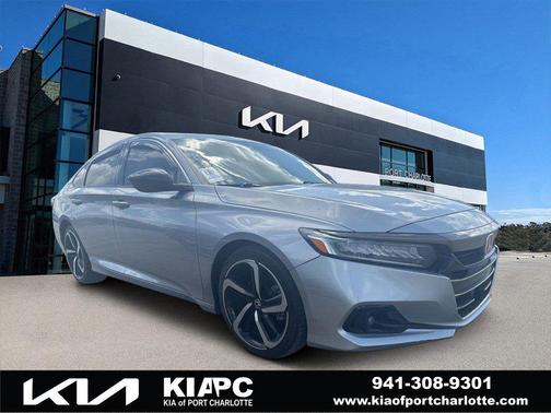 Lunar Silver Metallic 2022 Honda Accord Sport 2.0T
