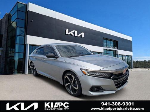 Lunar Silver Metallic 2022 Honda Accord Sport 2.0T